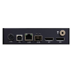 Black Box EMD2002PE-DP-T KVM-over-IP Transmitter - DisplayPort, USB 2.0, Audio, Dual Network Ports RJ45 and SFP